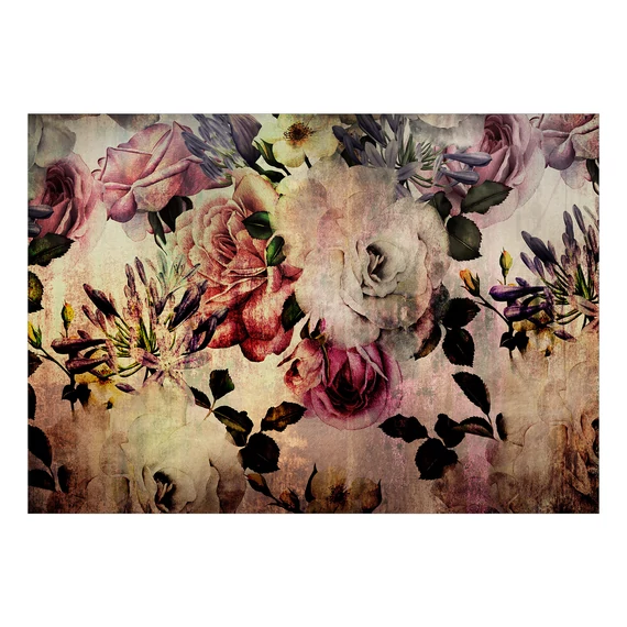 Öntapadó fotótapéta - Nostalgia Flowers