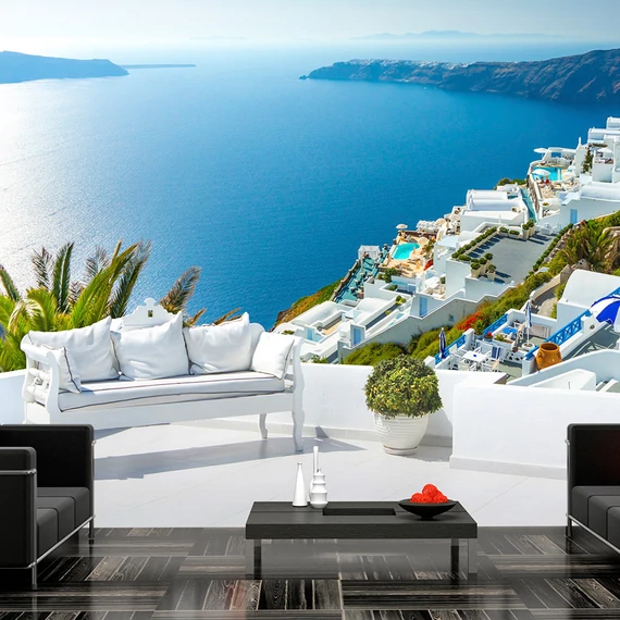 Fotótapéta - View on Santorini