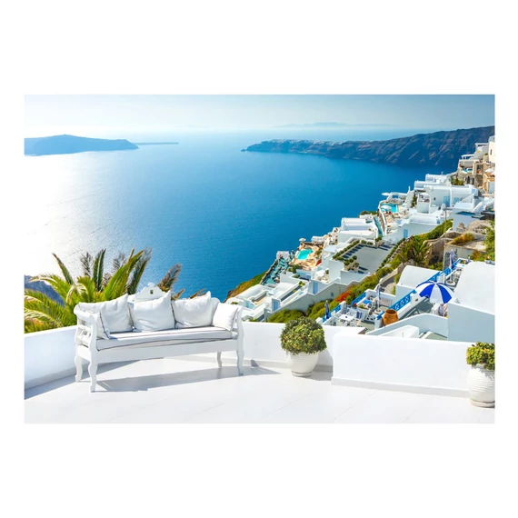 Fotótapéta - View on Santorini