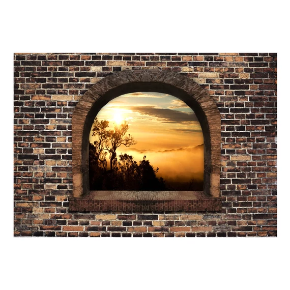 Öntapadó fotótapéta - Stony Window: Morning Mist