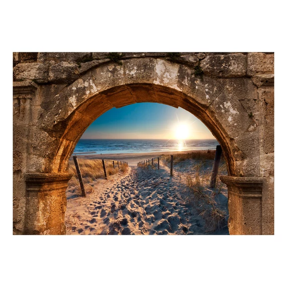 Öntapadó fotótapéta - Arch and Beach