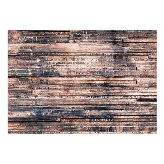Öntapadó fotótapéta - Burnt Boards