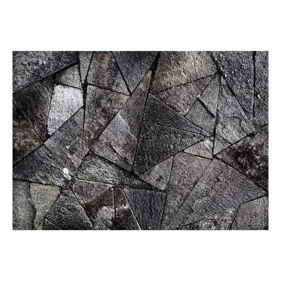 Öntapadó fotótapéta - Pavement Tiles (Grey)