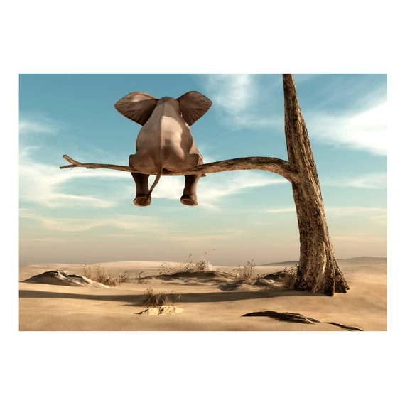Öntapadó fotótapéta - Elephant on the Tree