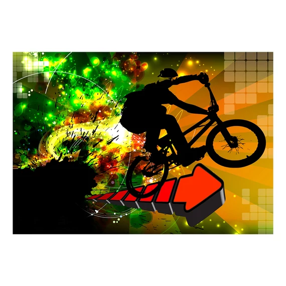 Öntapadó fotótapéta - Bicycle Tricks