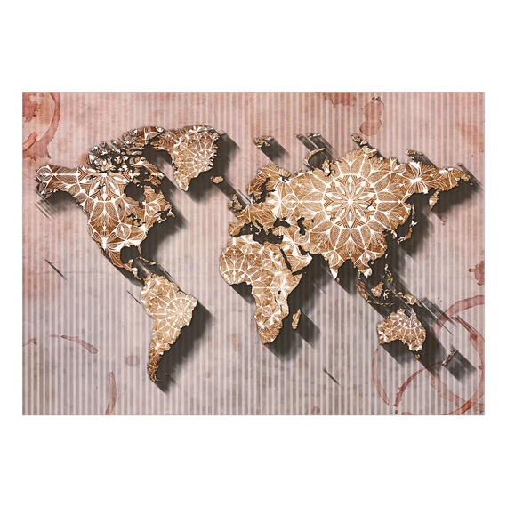 Öntapadó fotótapéta - Oriental Map