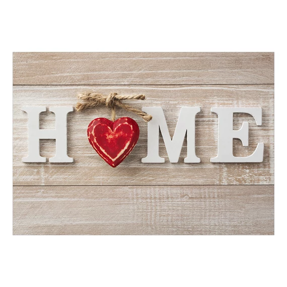 Öntapadó fotótapéta - Home Heart (Red)