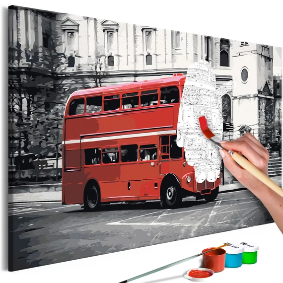 Kifestő - London Bus