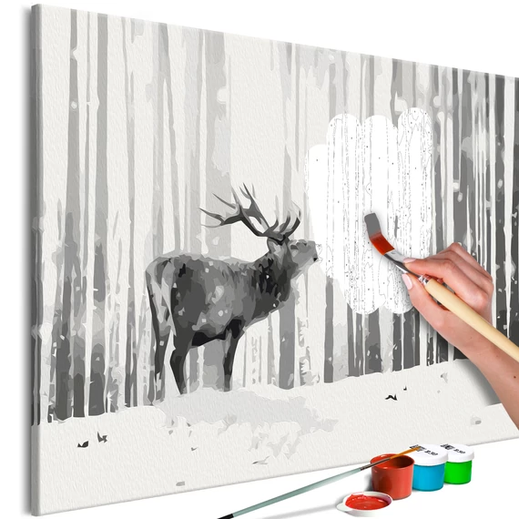 Kifestő - Deer in the Snow