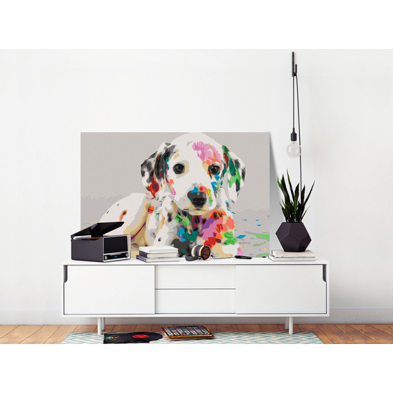 Kifestő - Colourful Puppy