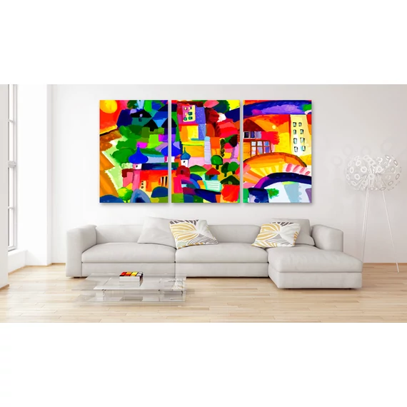 Kép - Colourful Town