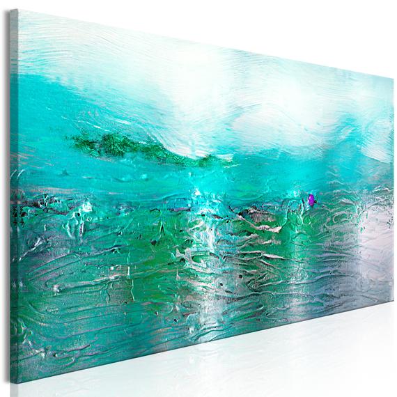 Kép - Turquoise Landscape (1 Part) Narrow