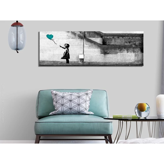 Kép - There is Always Hope (1 Part) Narrow Turquoise