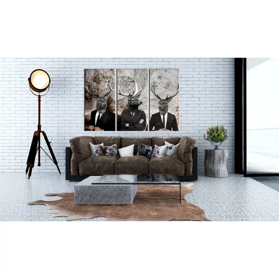 Kép - Deer in Suits I