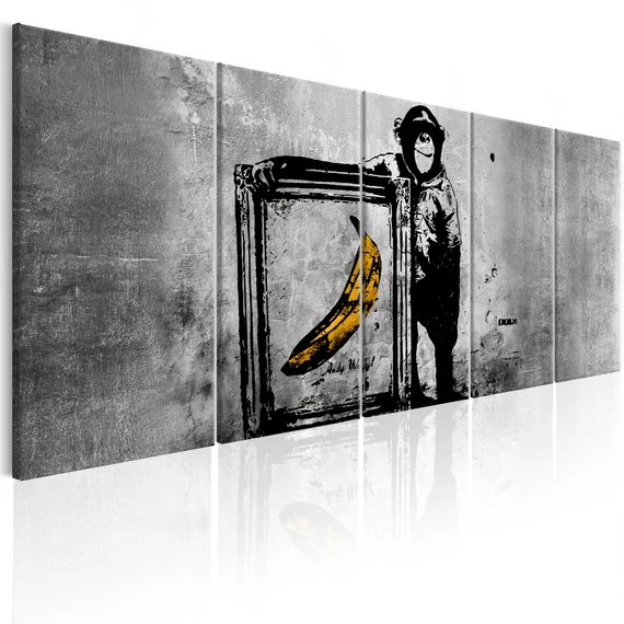 Kép - Banksy: Monkey with Frame