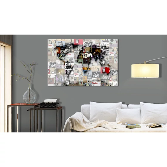 Kép - Map: Banksy inspiration