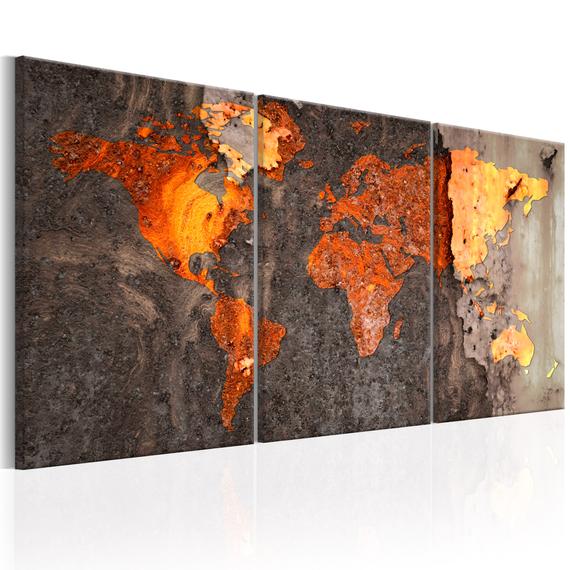 Kép - World Map: Rusty World