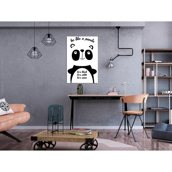 Kép - Be Like a Panda (1 Part) Vertical