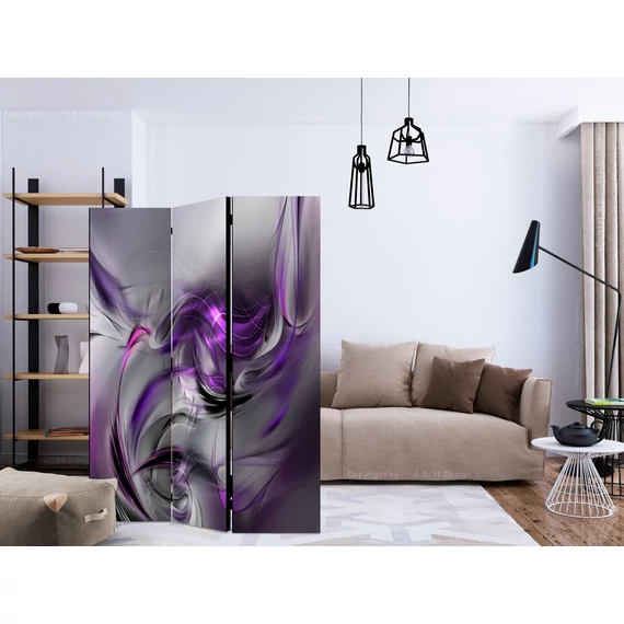 Paraván - Purple Swirls II [Room Dividers]