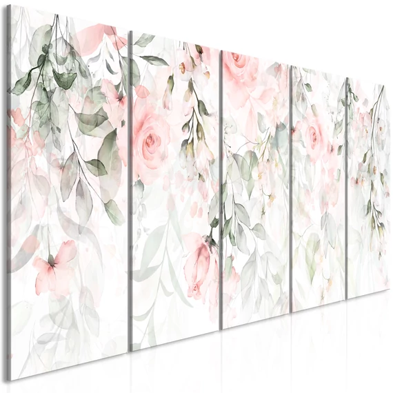 Kép - Waterfall of Roses (5 Parts) Narrow - First Variant