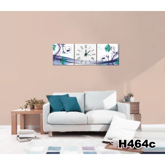 Vászonkép Faliórával H464 Viticcio