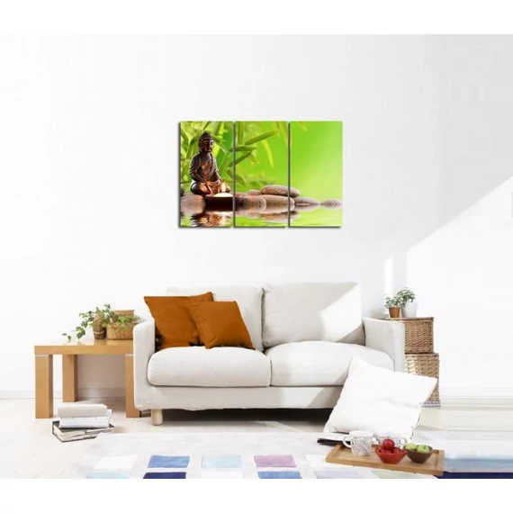 Digital Art vászonkép | 1207-S Buddha Tranquility THREE