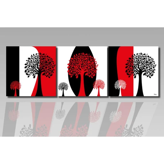 Digital Art vászonkép | 1216-S Tricolorato Salto Tree CUBE