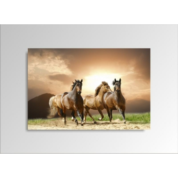 Digital Art vászonkép | 1230-S Running Horses ONE