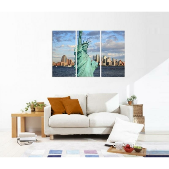 Digital Art vászonkép | 1225-S Statue of Liberty THREE
