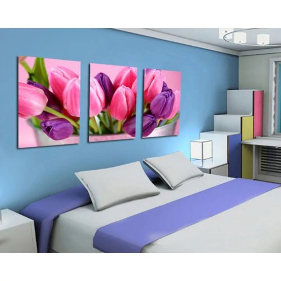 Digital Art vászonkép | 1211-S Tulipe Colore CUBE