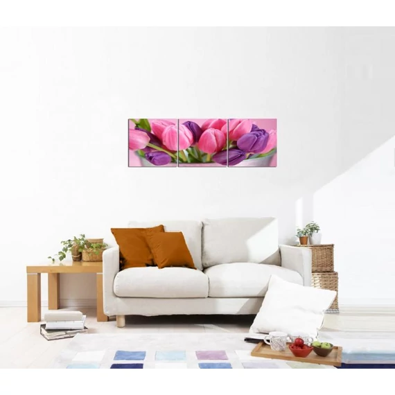 Digital Art vászonkép | 1211-S Tulipe Colore CUBE