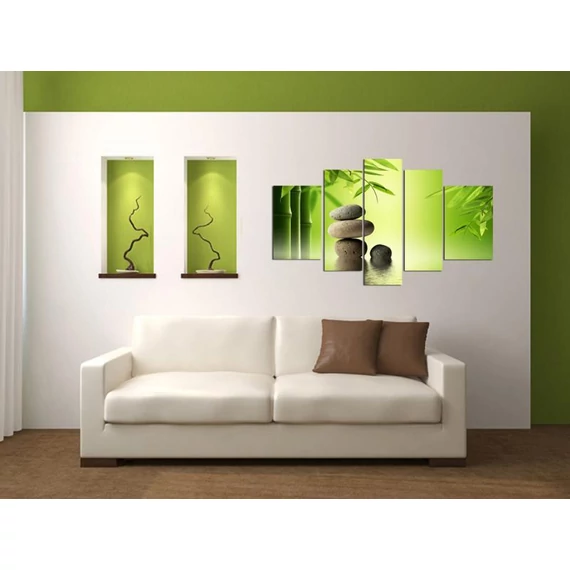 Digital Art vászonkép | 1215-S Bambus Garden