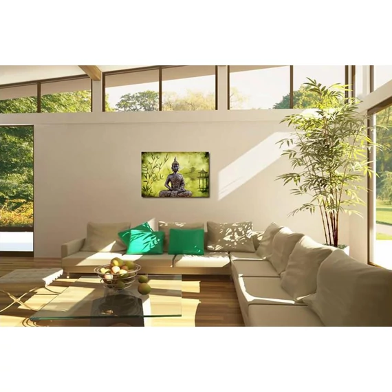 Digital Art vászonkép | 1202-S Buddha Verde ONE