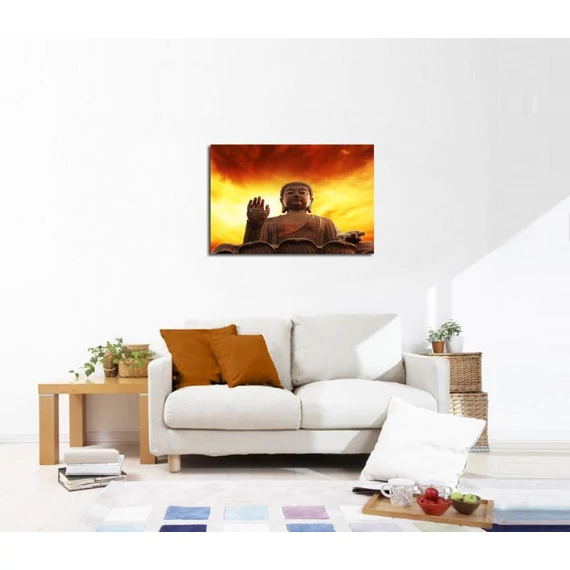 Digital Art vászonkép | 1213-S Buddha Sunrise ONE