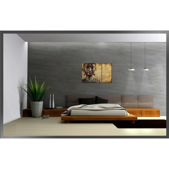 Digital Art vászonkép | 1235-S Buddha Castano THREE