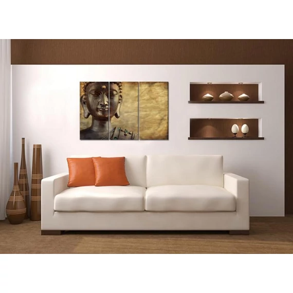 Digital Art vászonkép | 1235-S Buddha Castano THREE