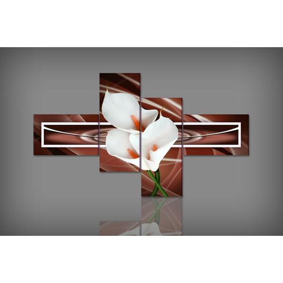 Digital Art vászonkép | 1257Q Castano Calla S