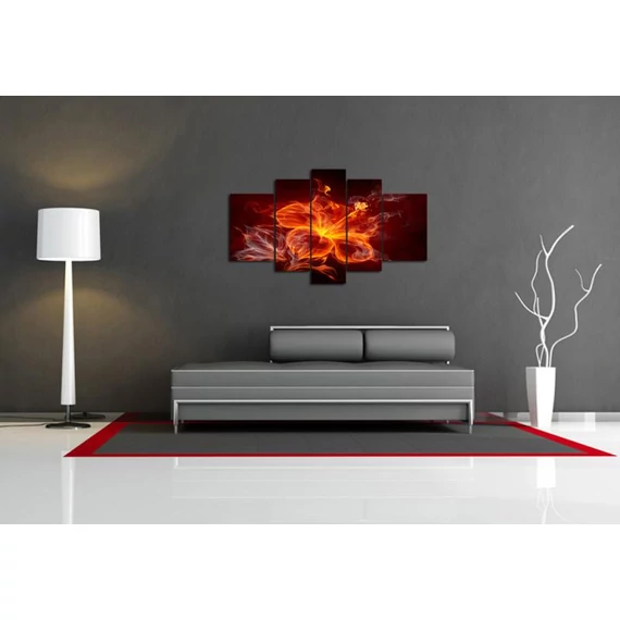 Digital Art vászonkép | 1262-S Fire Flower 2