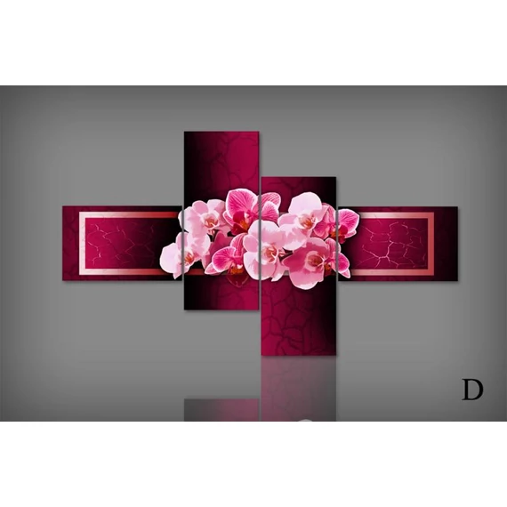 Digital Art vászonkép | 0202 Q Colorito Orchidea S