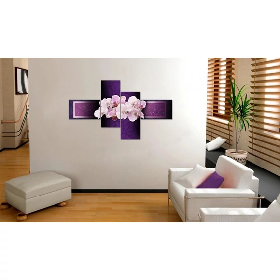 Digital Art vászonkép | 0202 Q Colorito Orchidea S