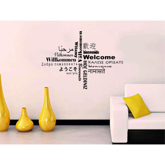 ByHome J1_Welcome faltetoválás