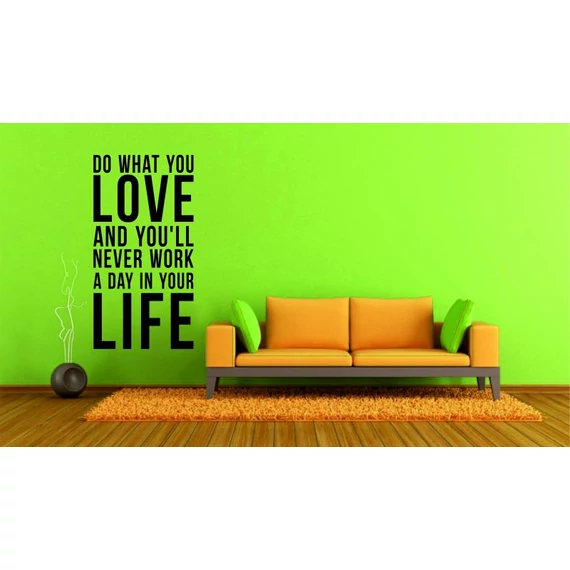 ByHome J10_Love Life faltetoválás
