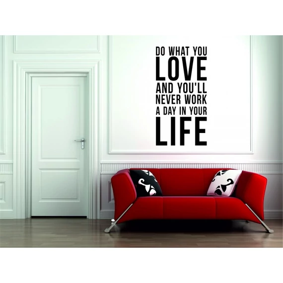ByHome J10_Love Life faltetoválás