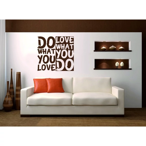ByHome J9_Do what you love faltetoválás