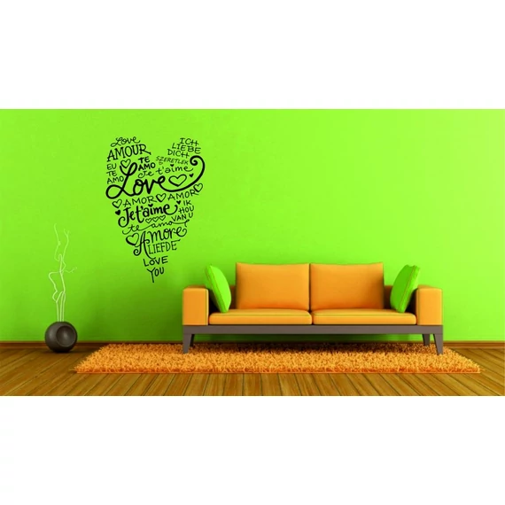 ByHome J13_Love faltetoválás