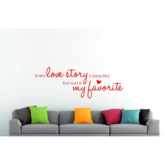 ByHome J25_Love Story faltetoválás