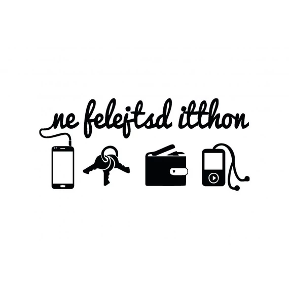 ByHome J32_Ne felejtsd itthon faltetoválás