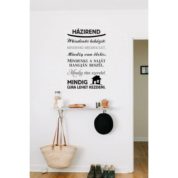 ByHome J45_Házirend faltetoválás