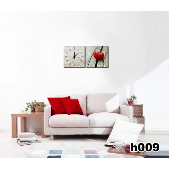 Vászonkép Faliórával h009