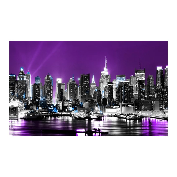 Fotótapéta - Lila ég alatt NYC